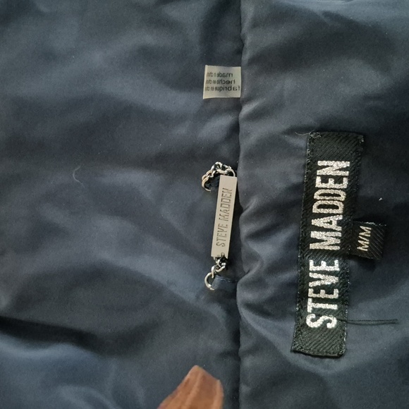 Steve Madden Long Maxi Puffer Jacket Coat Medium - Picture 5 of 6